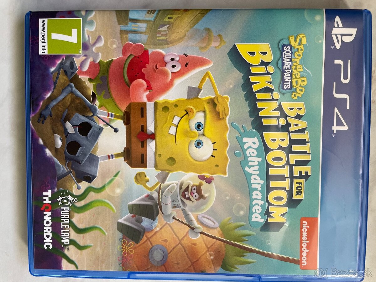 Spongebob Battle Bikini Bottom Ps4