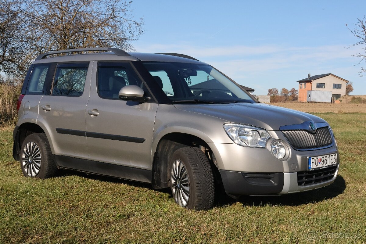 Škoda Yeti 2.0 TDi, 81 kW, predný náhon