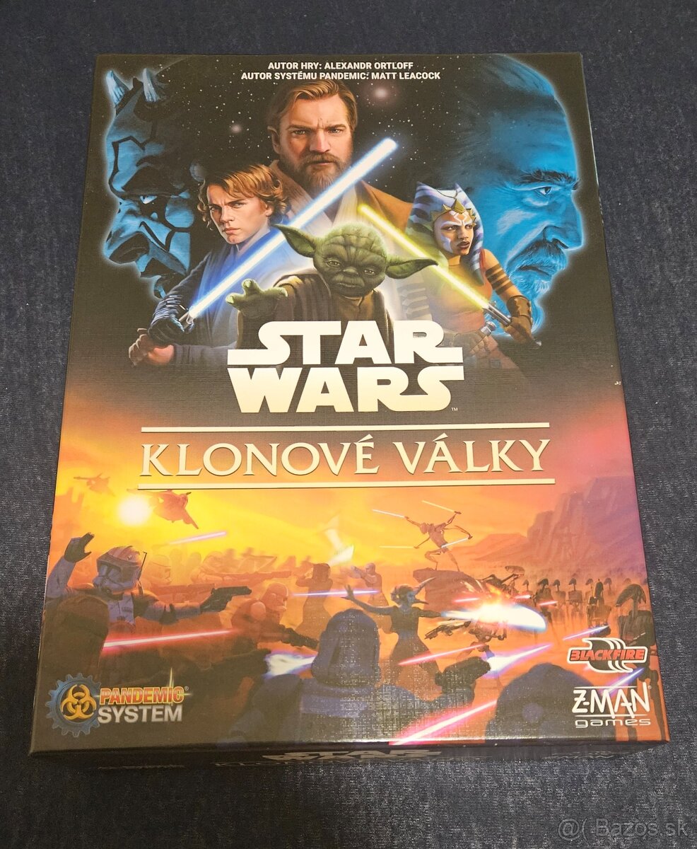 Spoločenská hra - Star wars klonové války