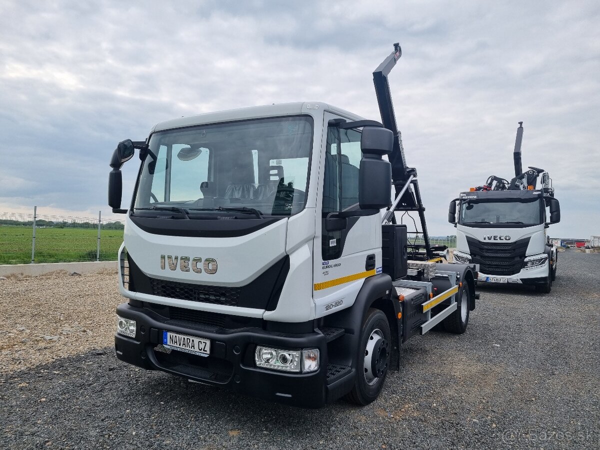 IHNED NOVÉ IVECO 120E22 EUROCARGO NOSIČ KONTAJNERU