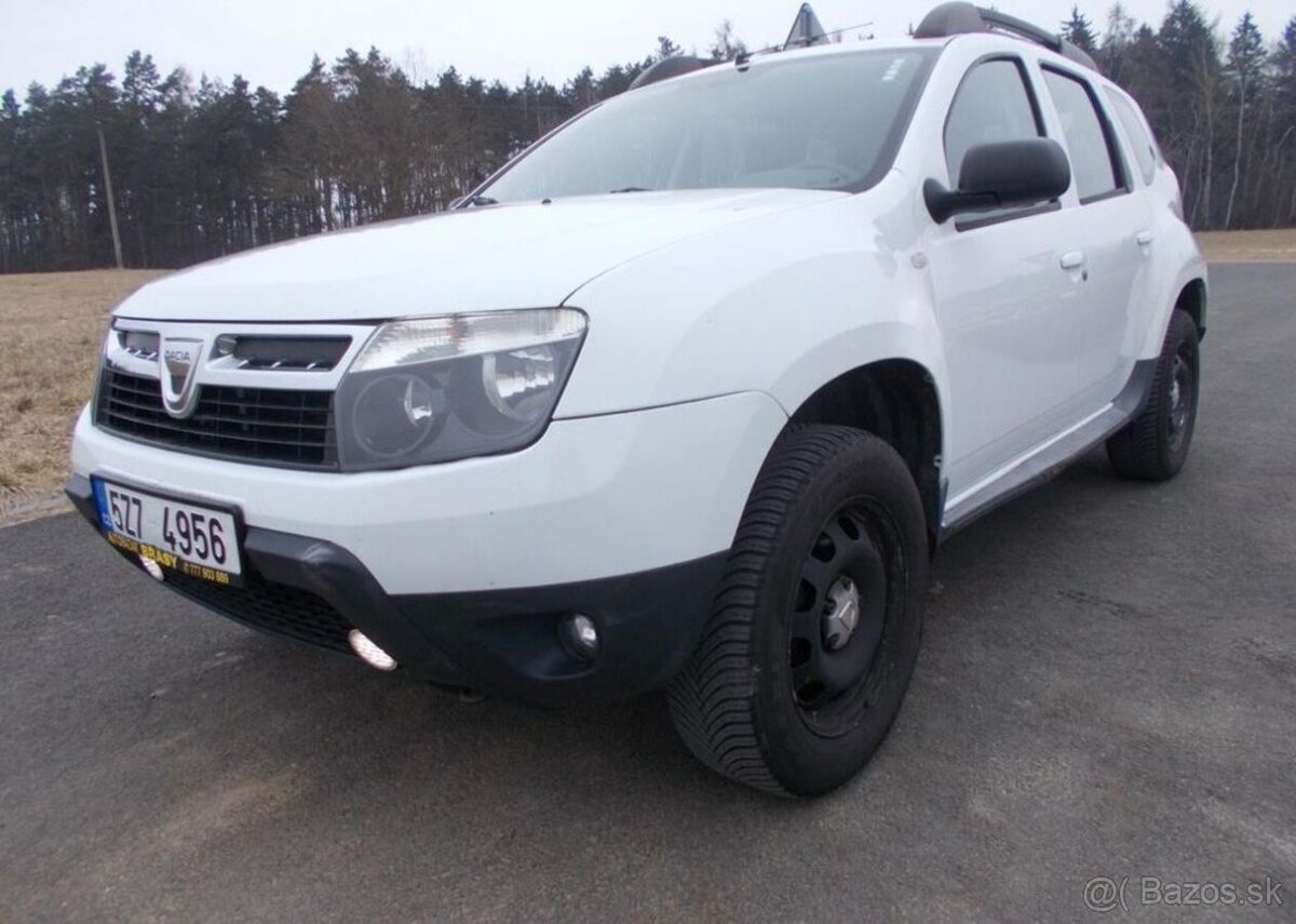 Dacia Duster 1,6 77KW 4X4 koup ČR benzín manuál 77 kw