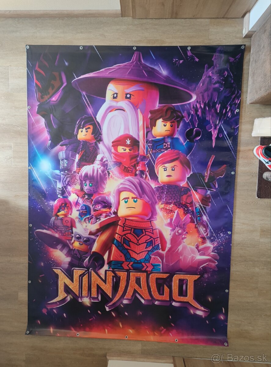 LEGO NINJAGO - plagát 155x170cm