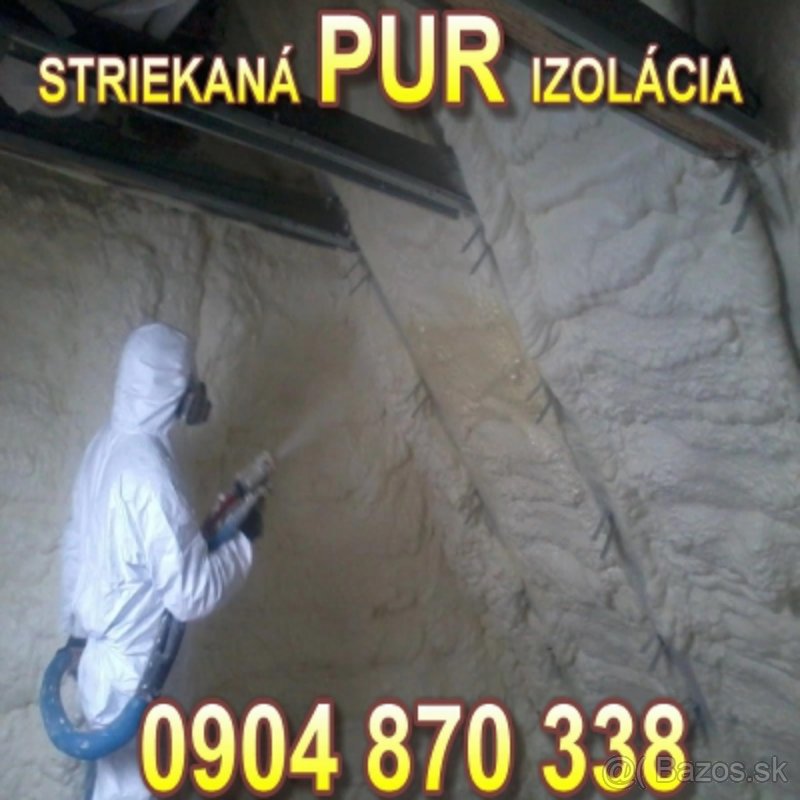 13,-eur/20 cm striekana izolacia  - izolacia plochej strechy