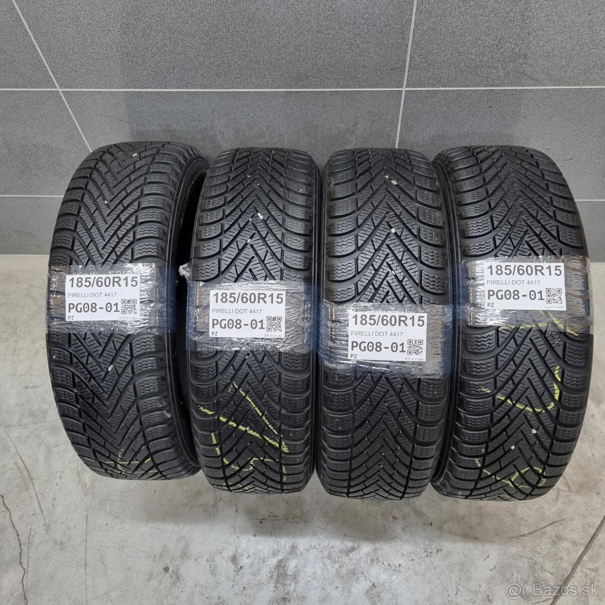 Zimné pneumatiky 185/60 R15 PIRELLI DOT4417