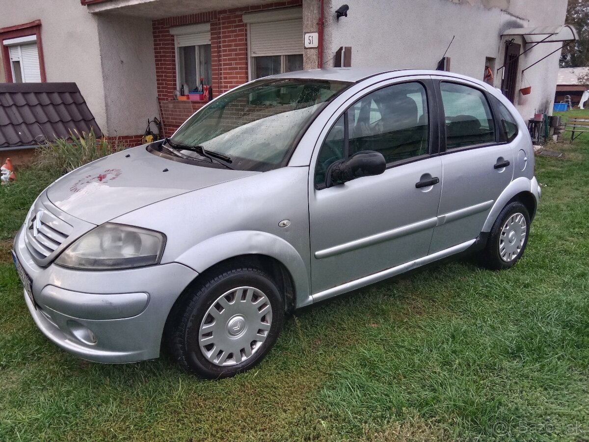 Citroen C3  1.4 benzín- LPG