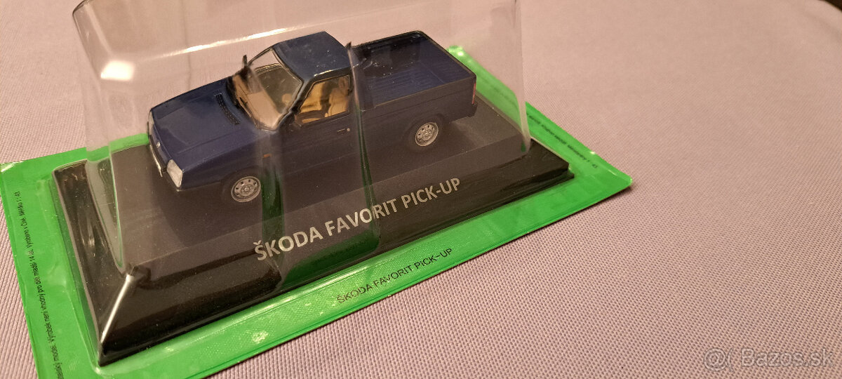 DeAgostini Škoda FAVORIT PICK-UP, 1:43