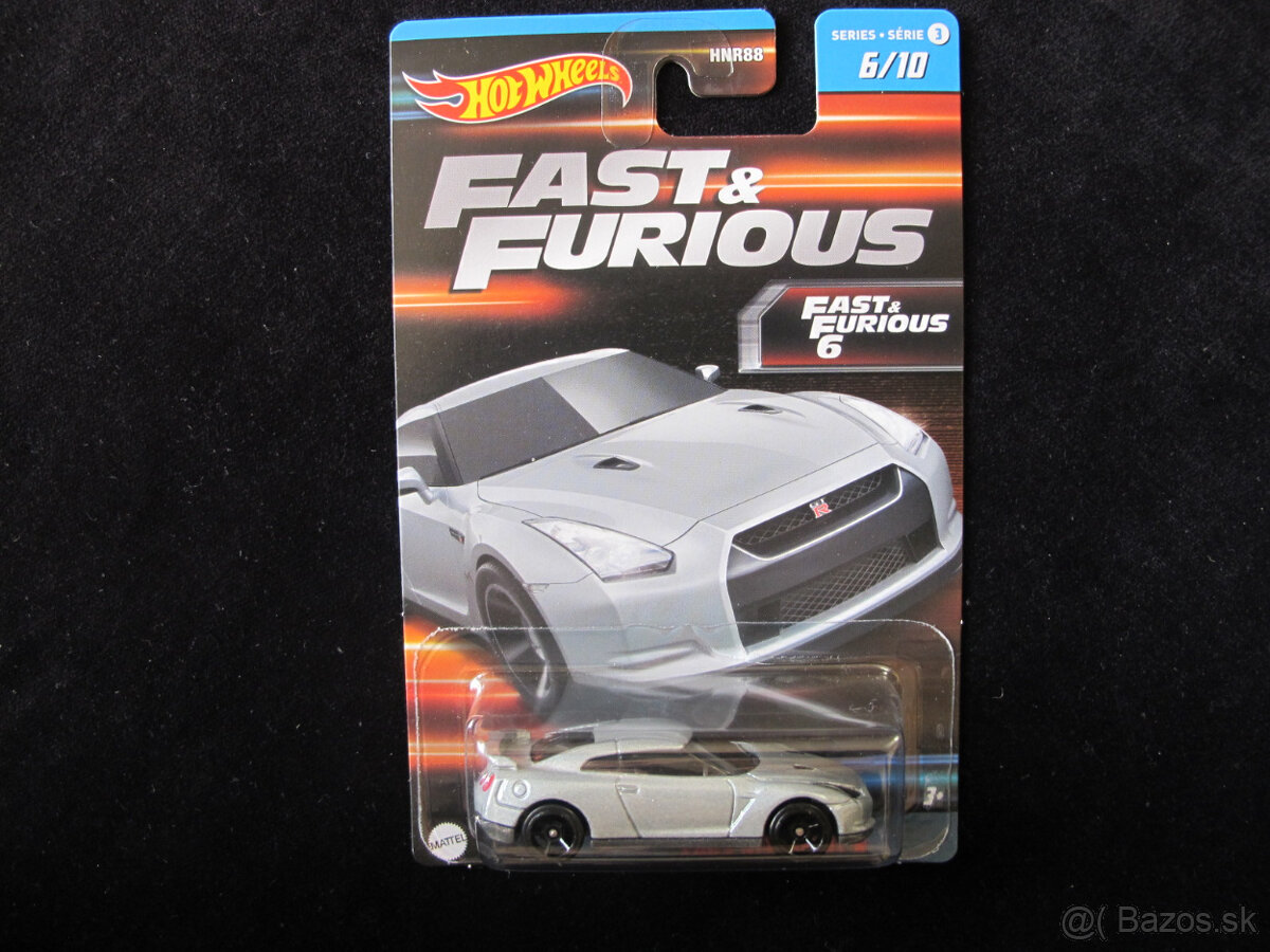 Hot wheels 2009 Nissan GT-R Fast and Furious