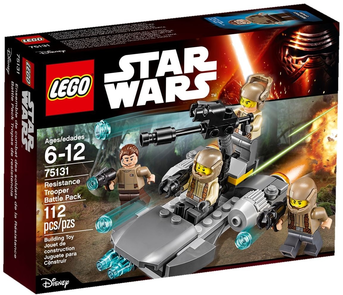 LEGO Star Wars 75131 Bojový balíček Odporu