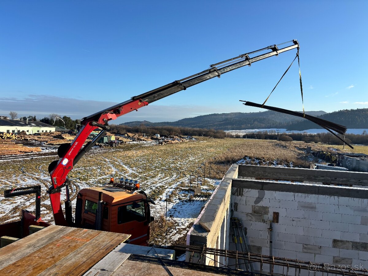 LE,SNV,PP/ 19m hydraulická ruka s vyklapačom