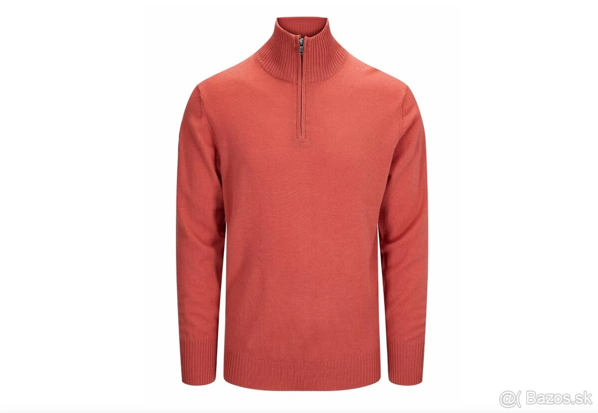 Zánovný luxusný merino sveter Amundsen Peak Half Zip