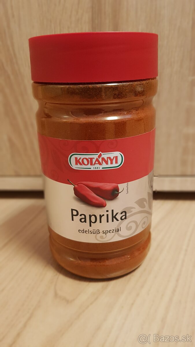 Kvalitná sladká mletá paprika