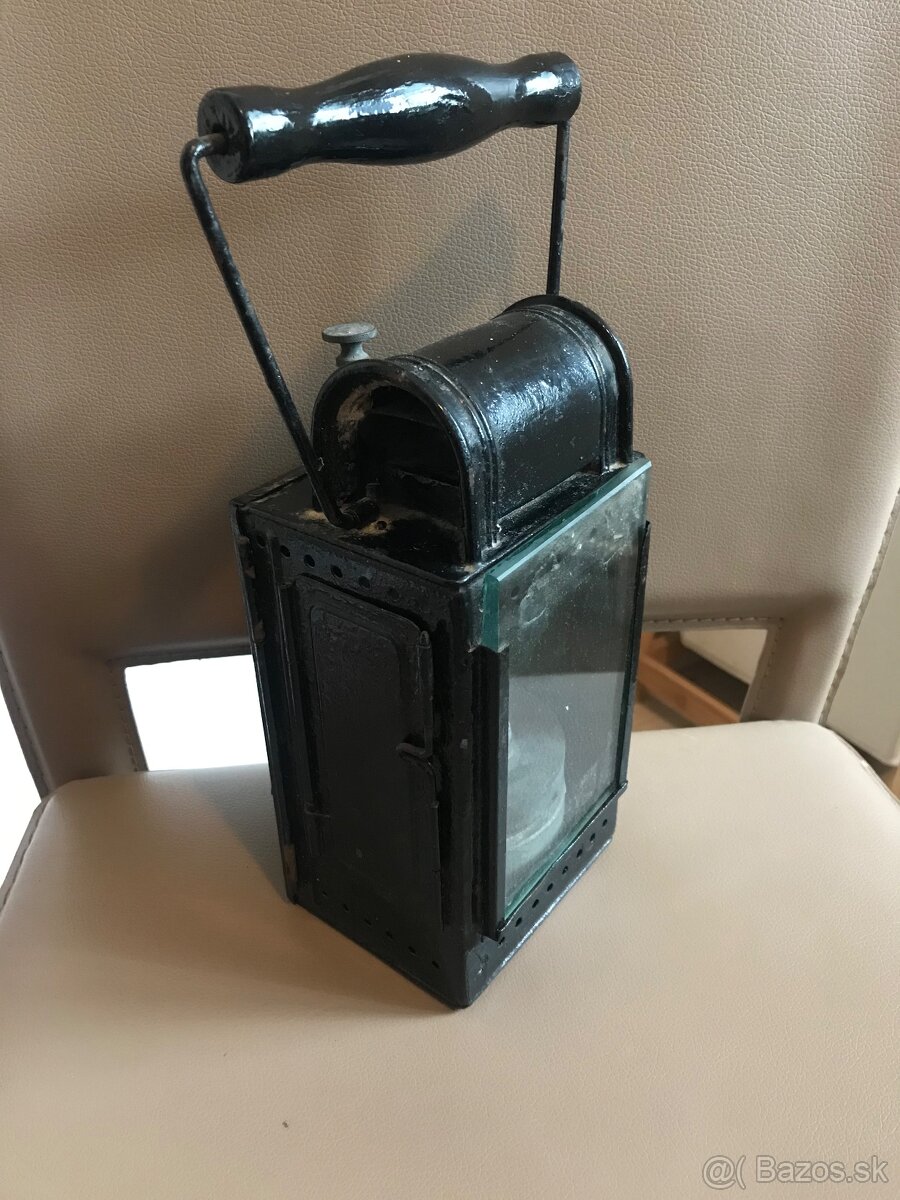 Karbidová lampa Rišske drahy ww2