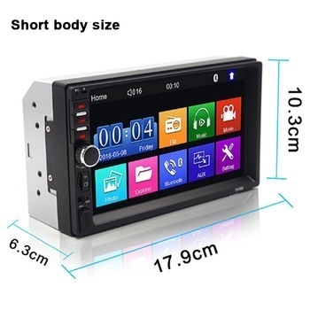 Autoradio 7" 2din USB SD Bluetooth