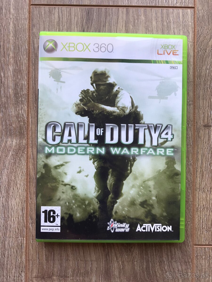 Call of Duty 4 Modern Warfare na Xbox 360 a Xbox ONE / SX