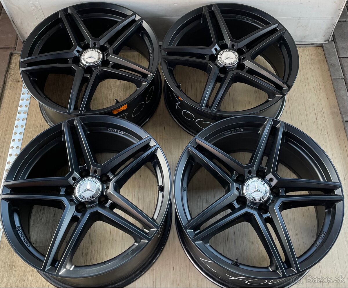 5x112 R18 Rial M-10 ET 38 čierne matne