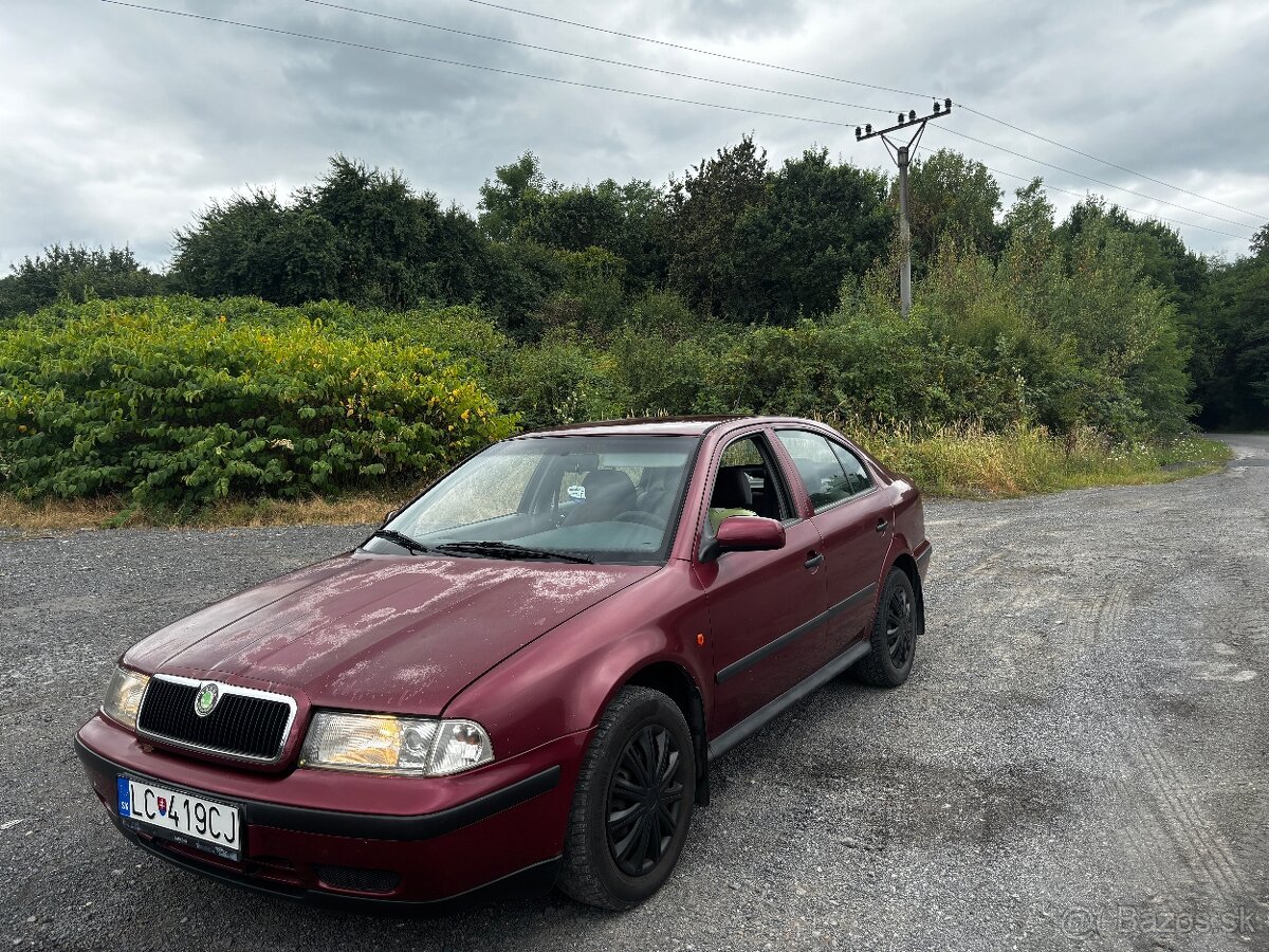 Škoda octavia 1.6 benzín 74kw  TK/EK 6/26