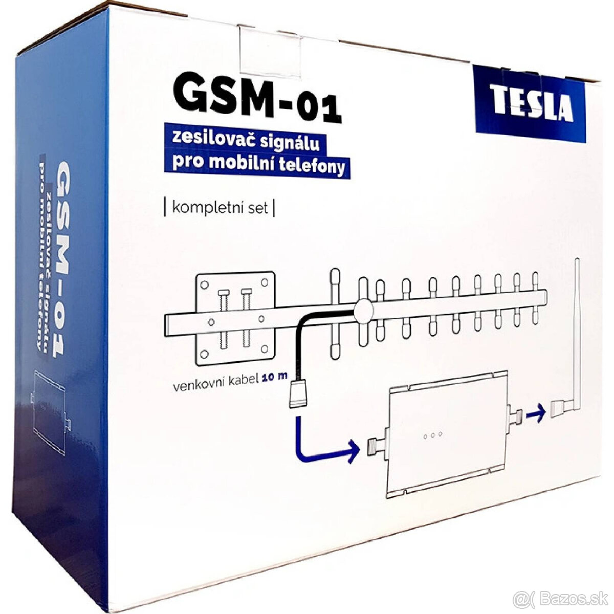 TESLA GSM-01 Výkonný zosilňovač mobilné telefóny