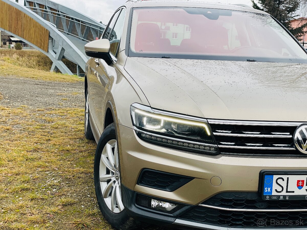 TIGUAN, 2.0 TDI, 4x4, DSG, 2017, HIGHLINE VÝBAVA