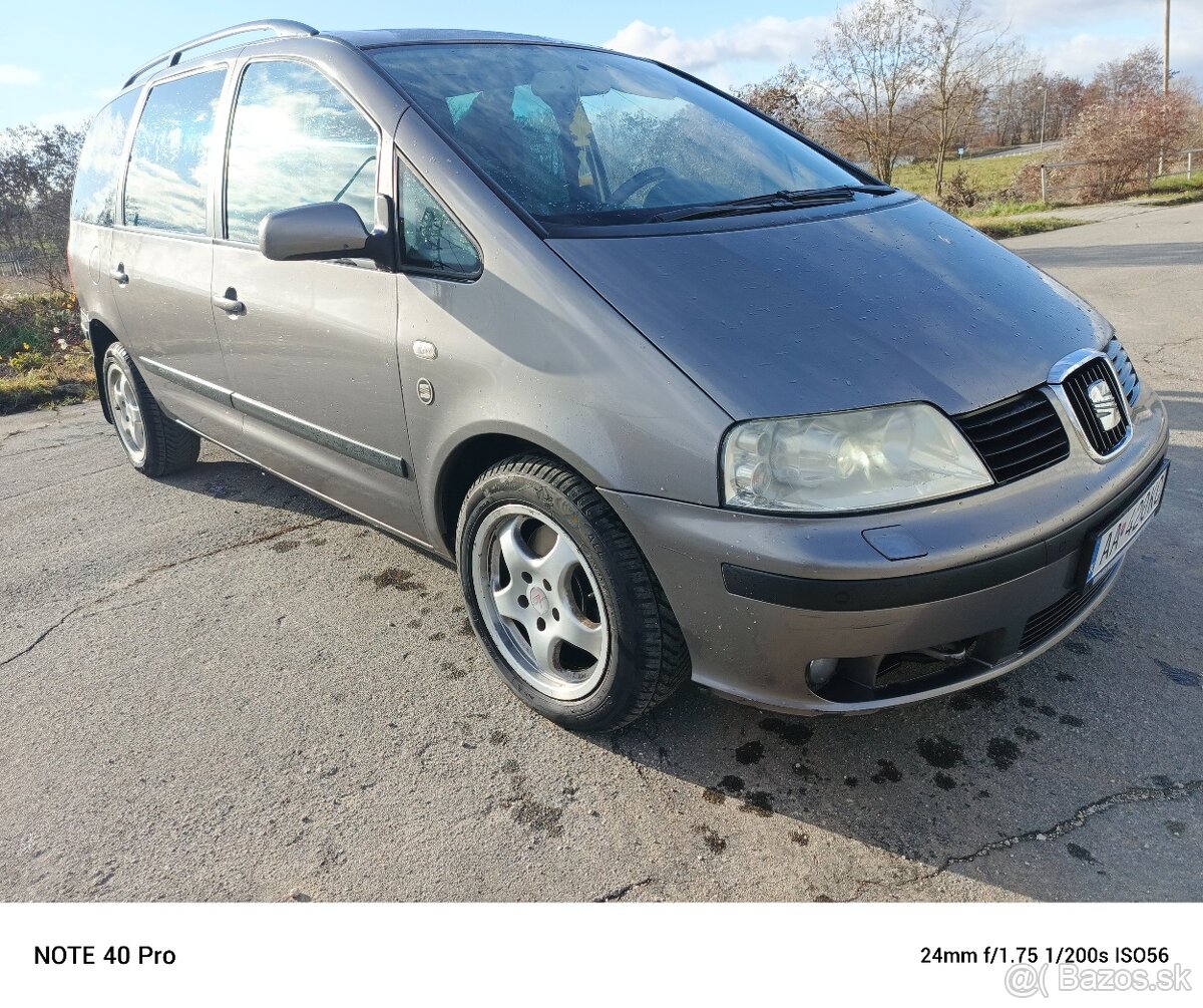 Predám Seat Alhambra 1.9tdi 85kw