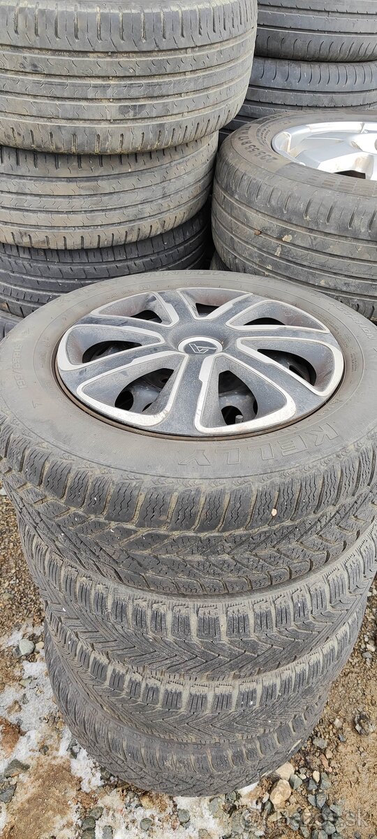 Zimná sada Vw, Škoda, Seat 5x112 R15 pneu 195/65 r15