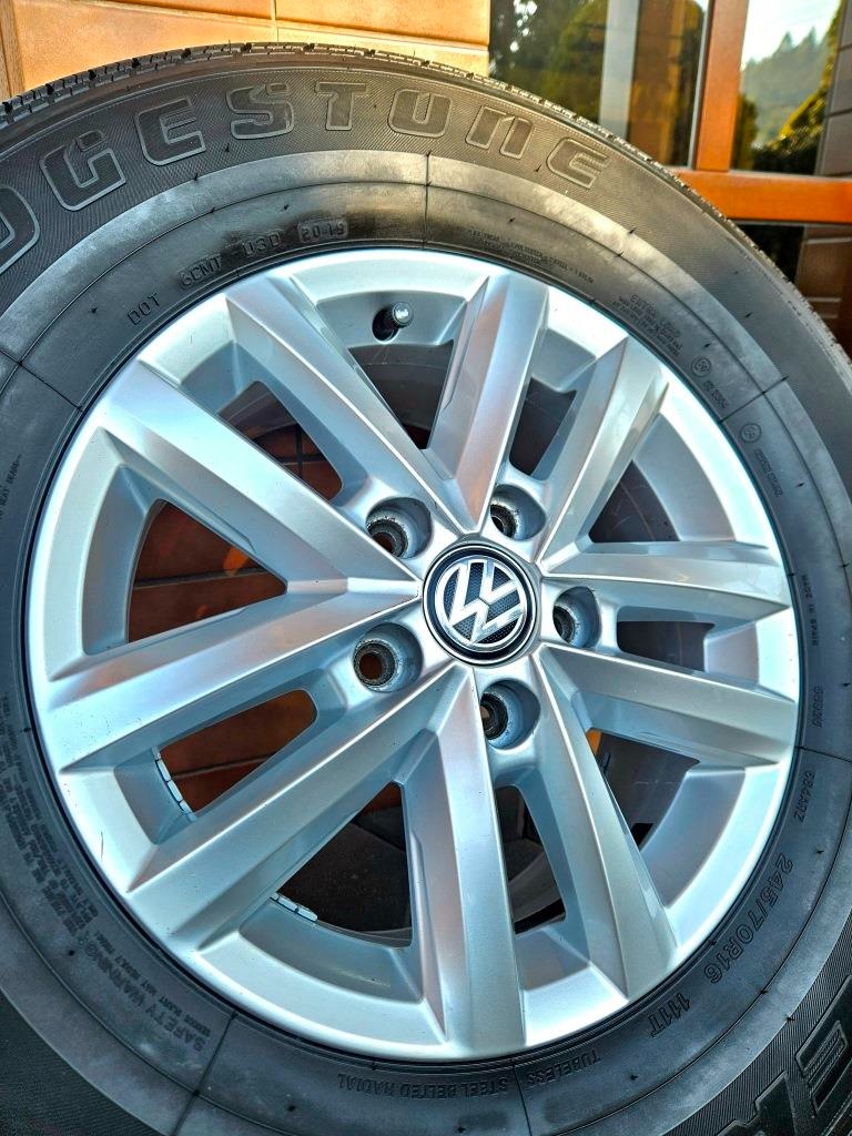 alu disky orig. VW AMAROK r16 5x120 + 245/70 letné