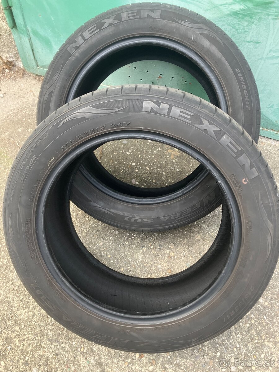 215/55 r17 lerné Nexen