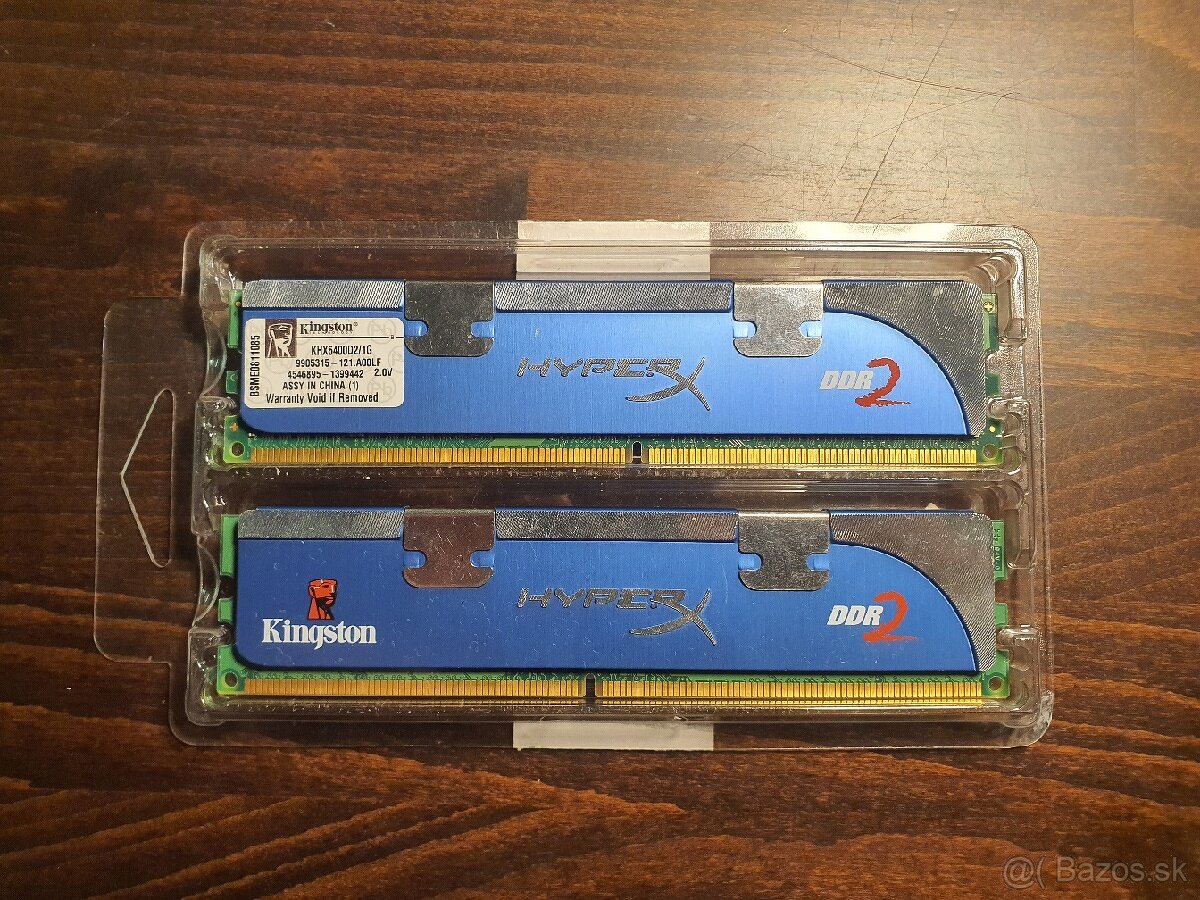 Kingston  HyperX 2x1GB DDR2