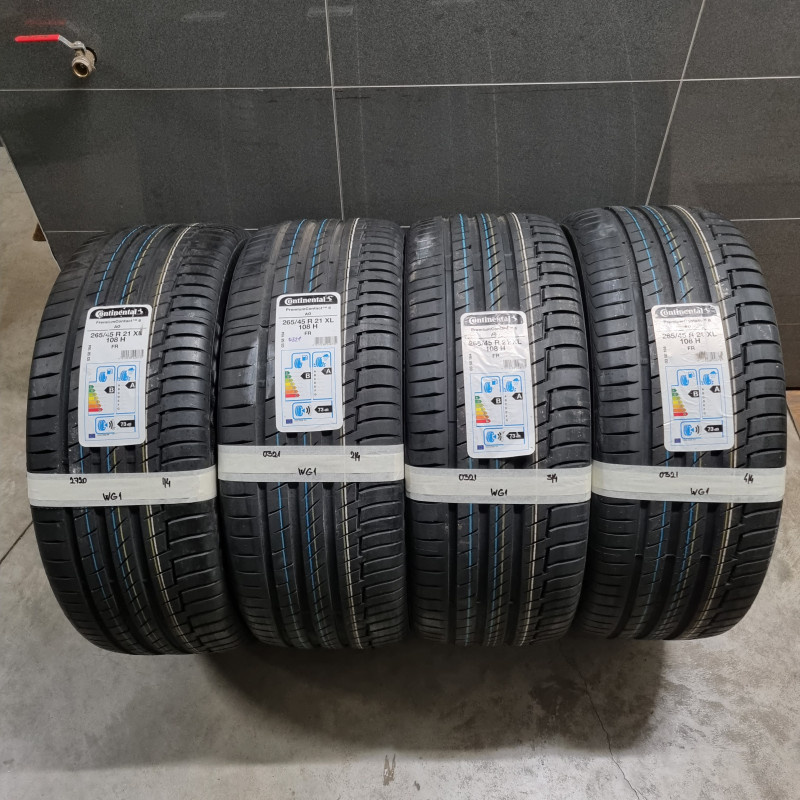 Letné pneumatiky 265/45 R21 CONTINENTAL