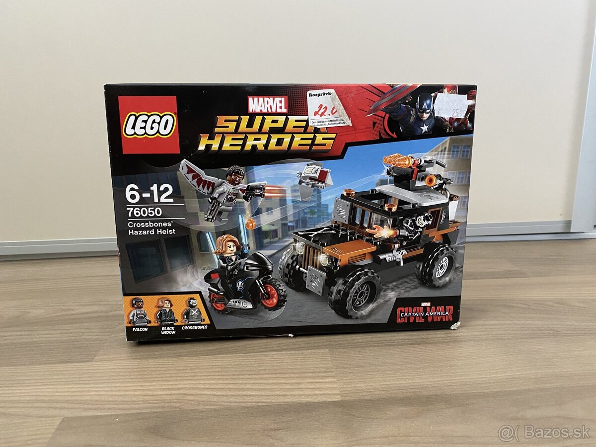 predam LEGO MARVEL SUPERHEROES obrnene auto Crossbonesa