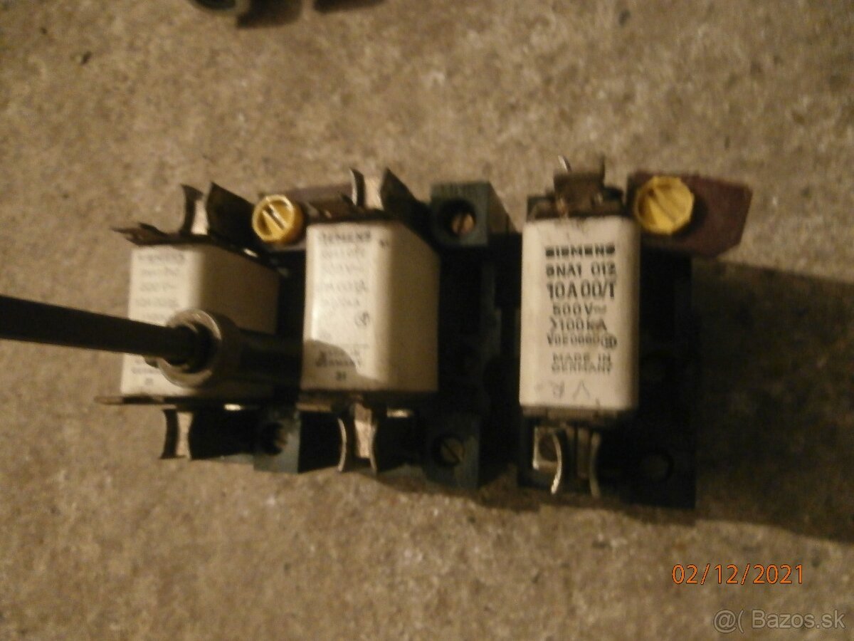 Vypinač Siemens 3KL17,63A/500V/3AC.