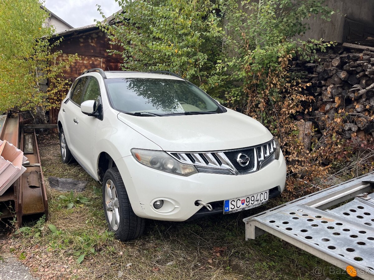 Rozpredám Nissan Murano 3,5. V6 2009