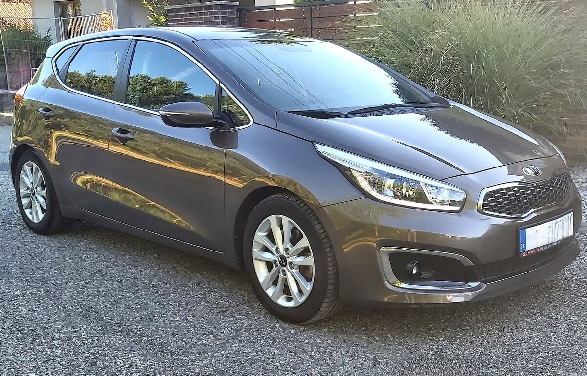 Kia ceed benzín, GOLD , Slovenske, Nebúrane, 2018