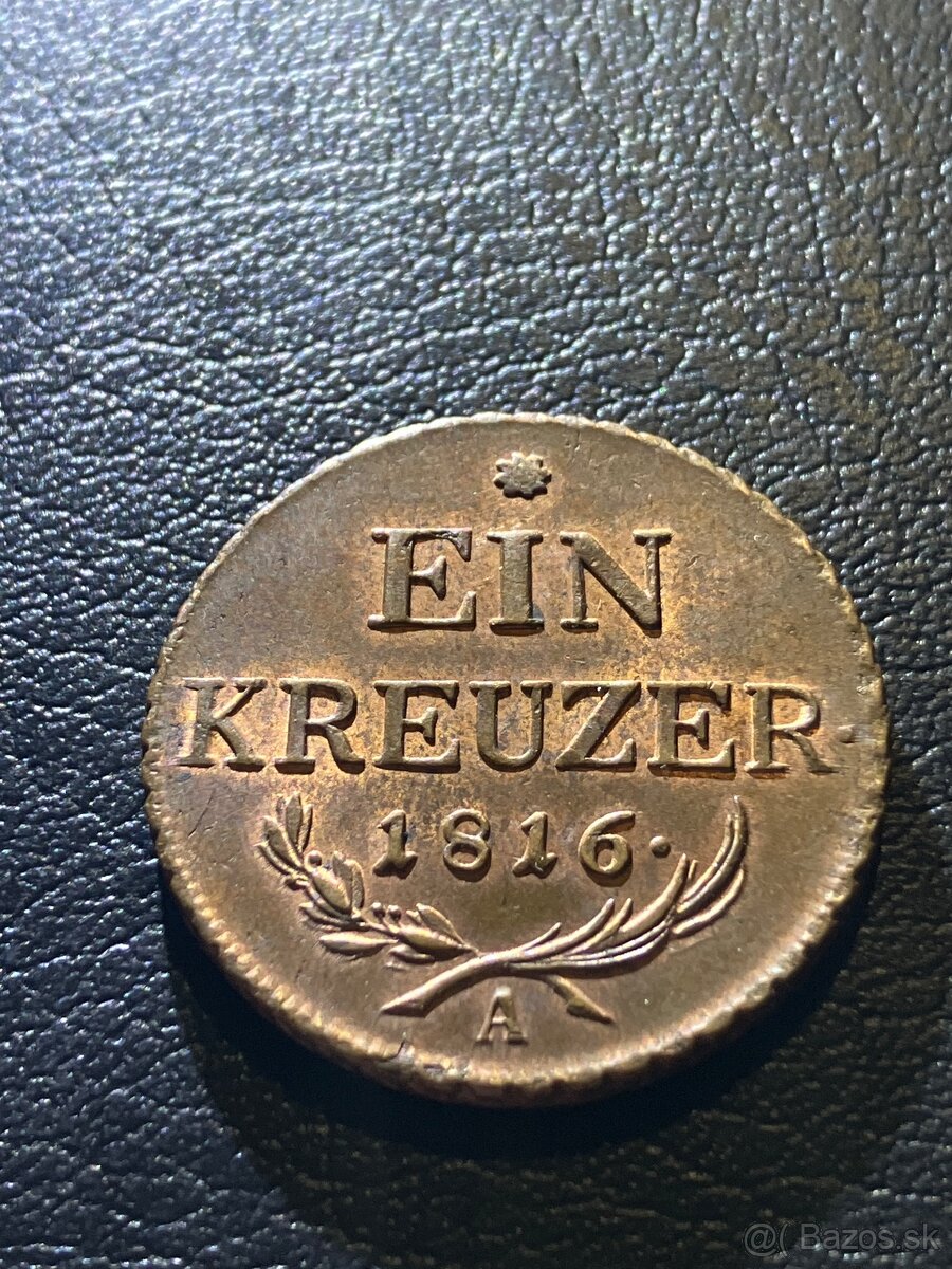 Ein Kreuzer 1816A