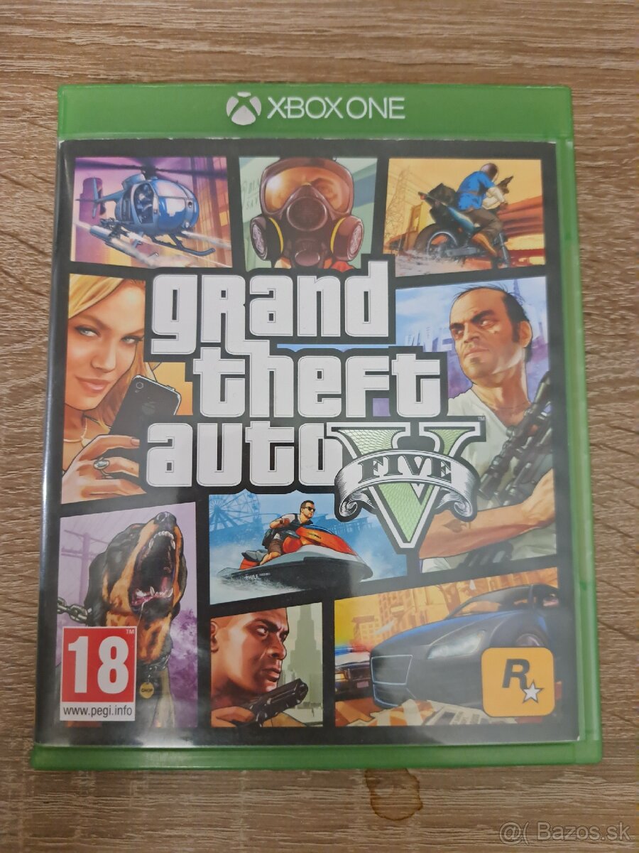 Hra na XBOX ONE- GTA 5