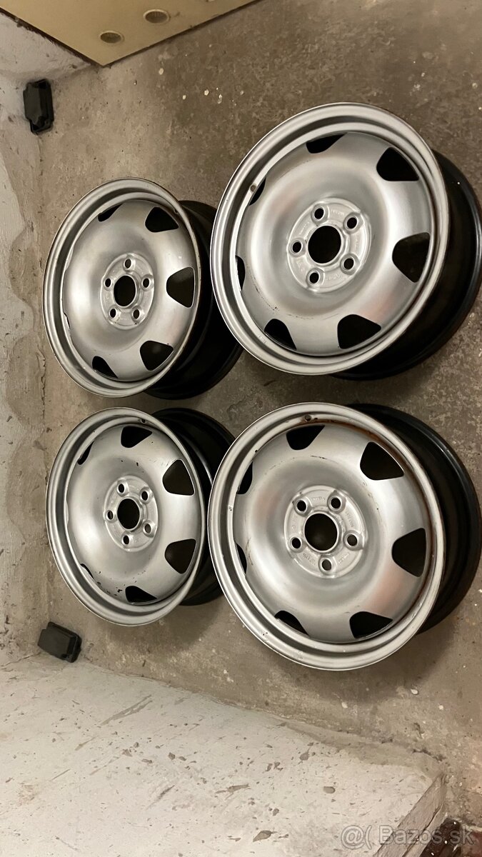 Ocelove disky 5x120 r17 et55 vw t5 t6