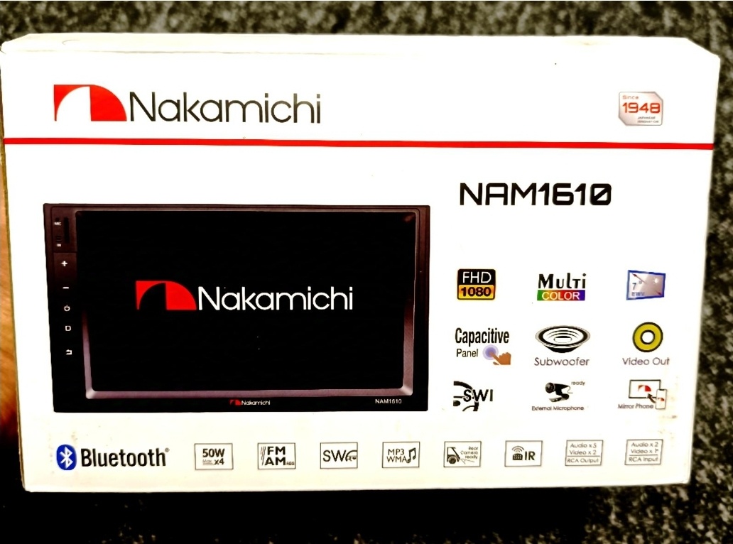 Autorádio Nakamichi NAM 1610