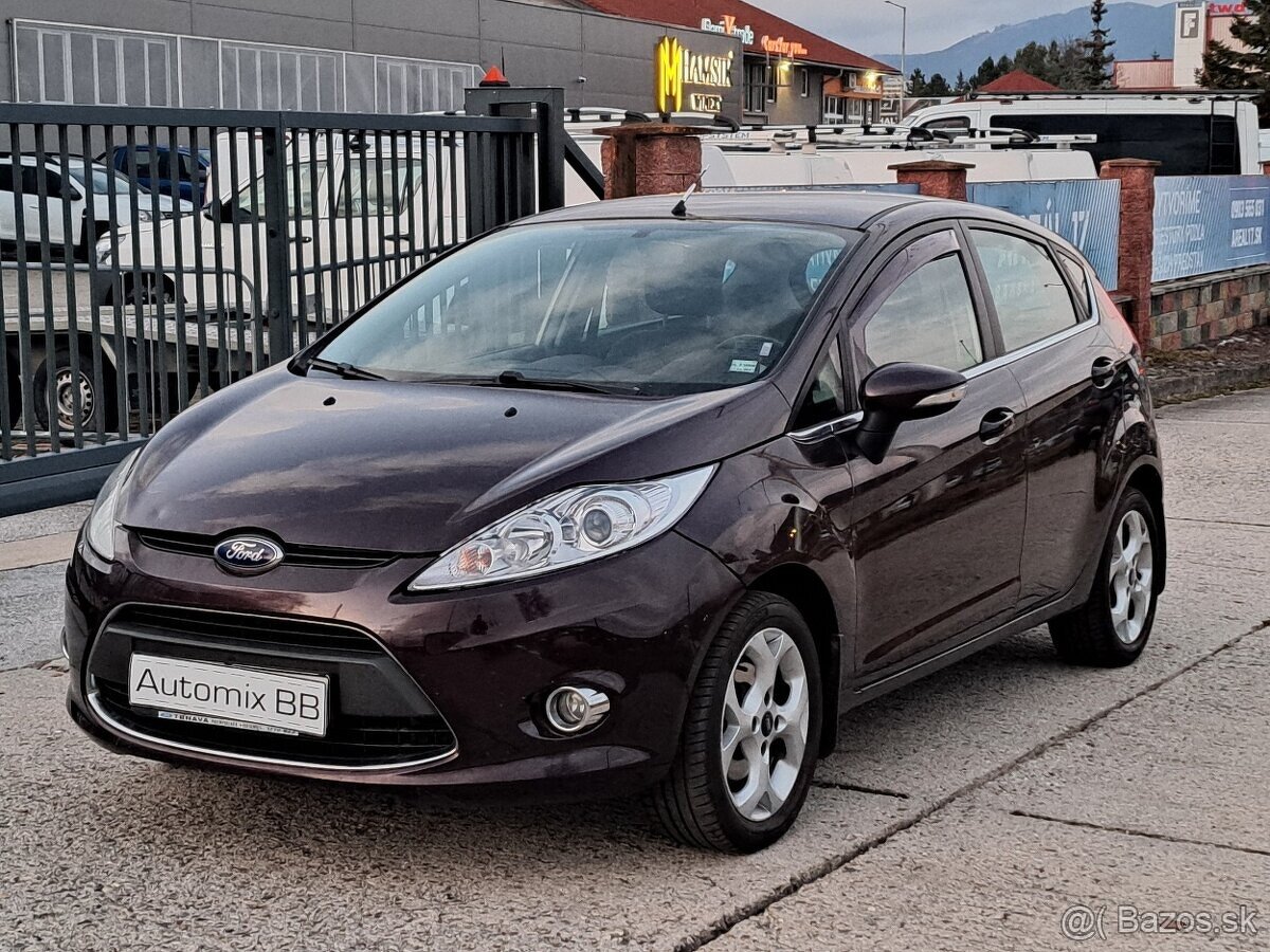 Ford Fiesta 1.25i benzín, 1.majiteľ, SR auto