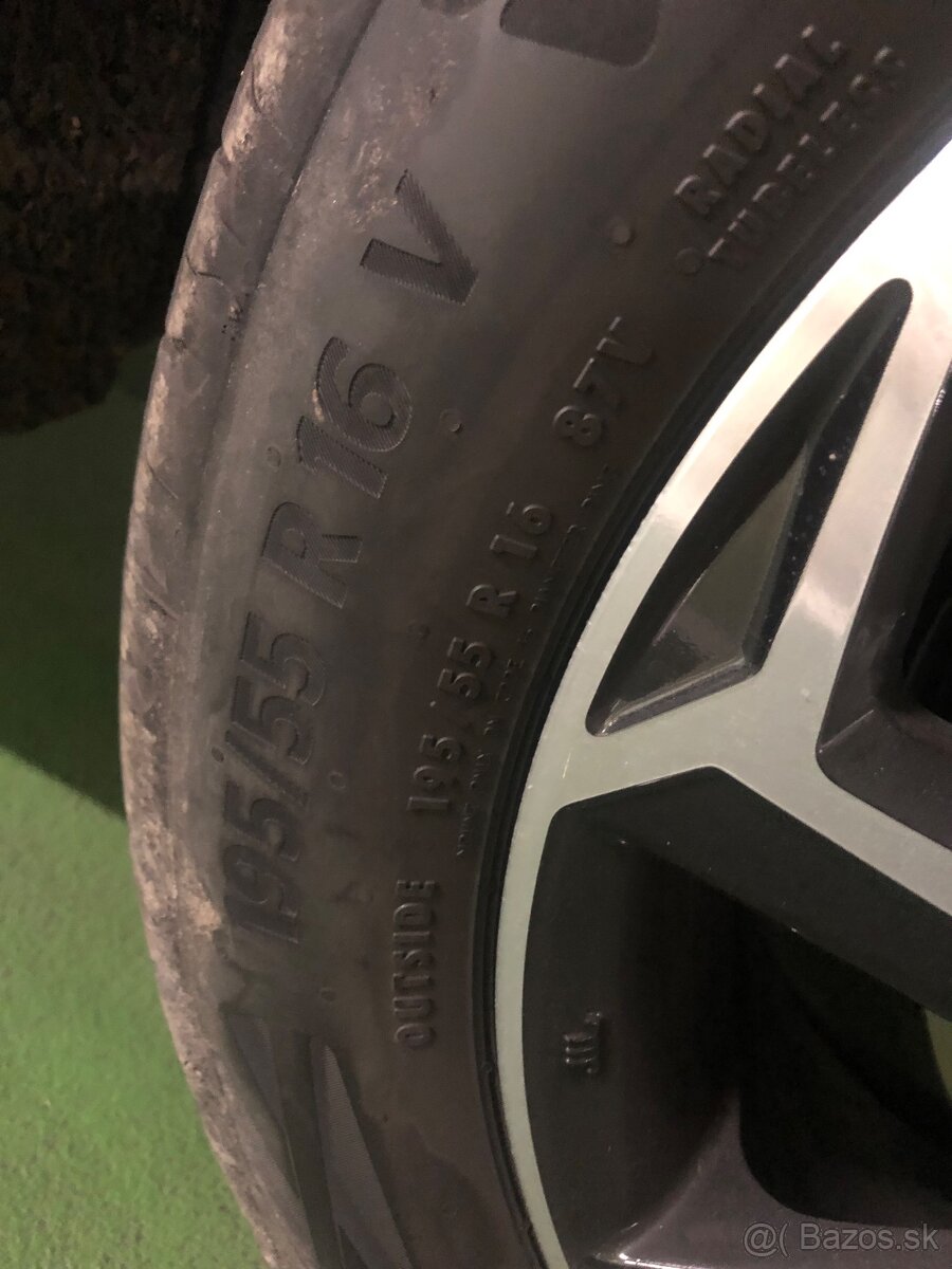 Continental 195/55 r16, nove letne pneu.