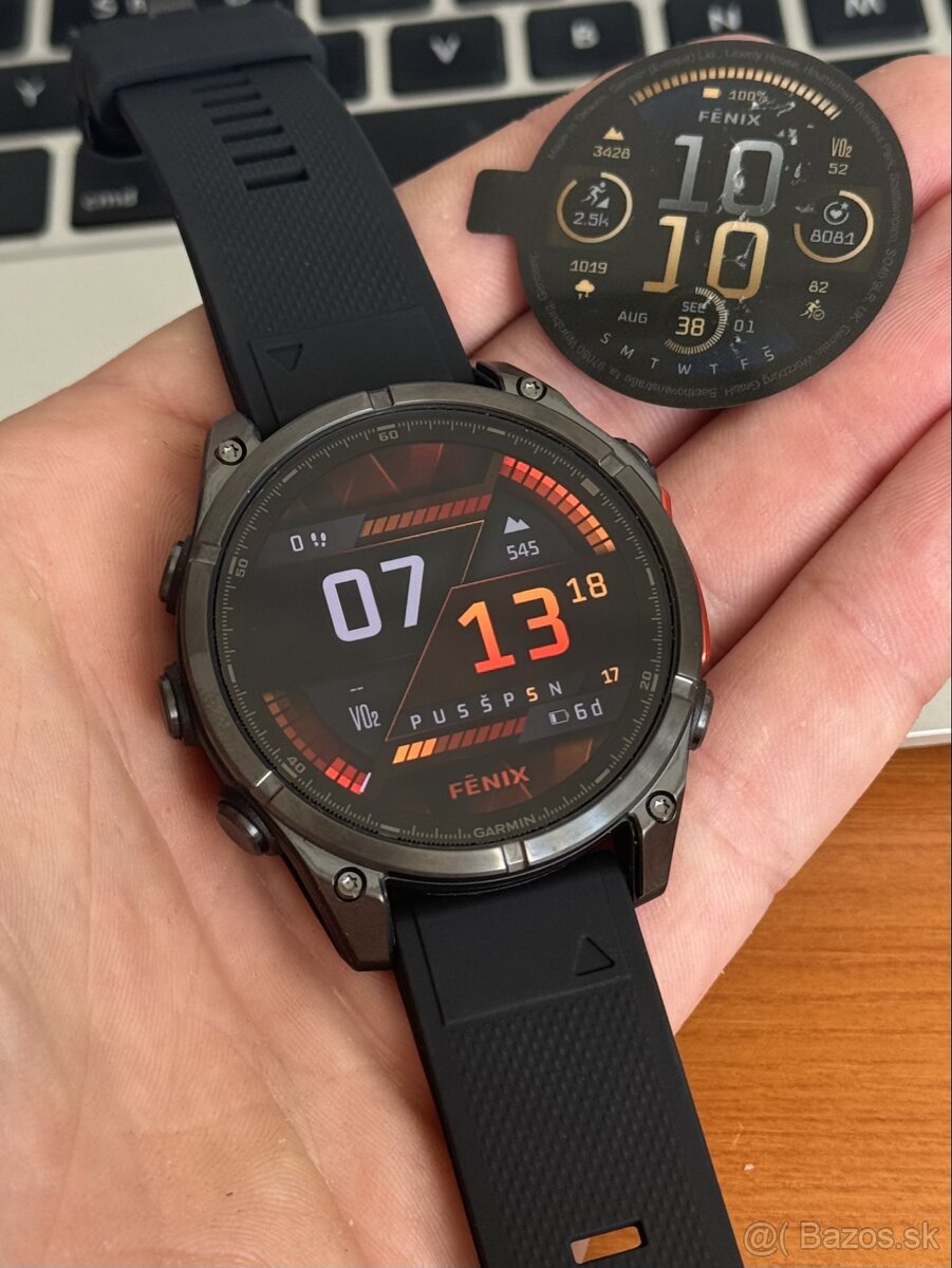 NOVÉ Garmin Fenix 8 Amoled Slate Gray