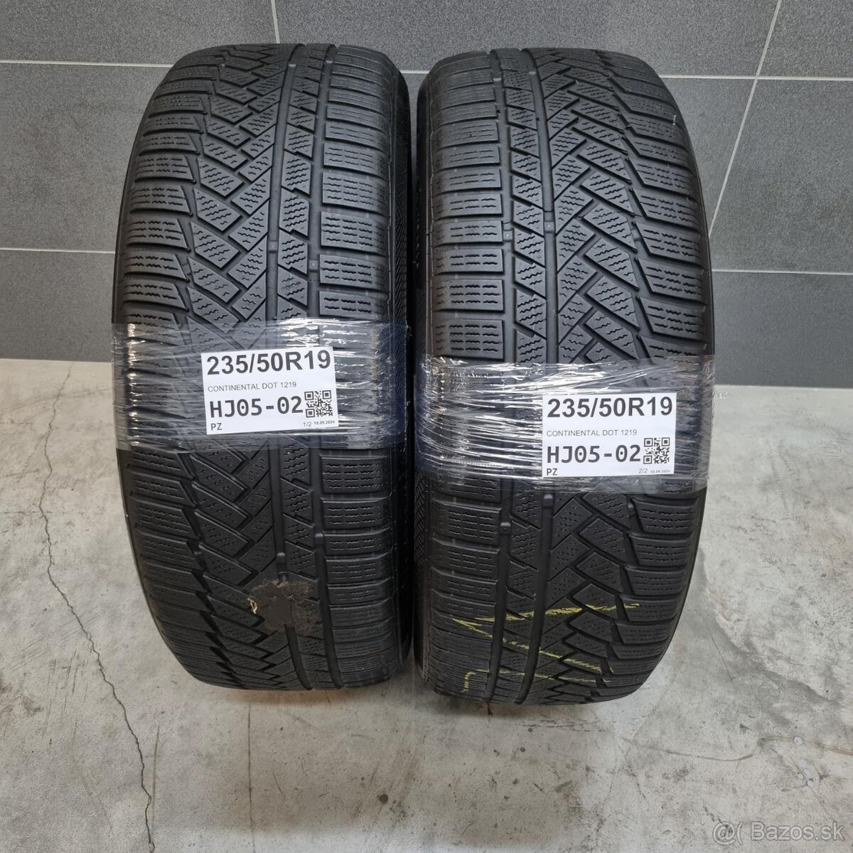 Zimné pneumatiky 235/50 R19 CONTINENTAL DOT1219