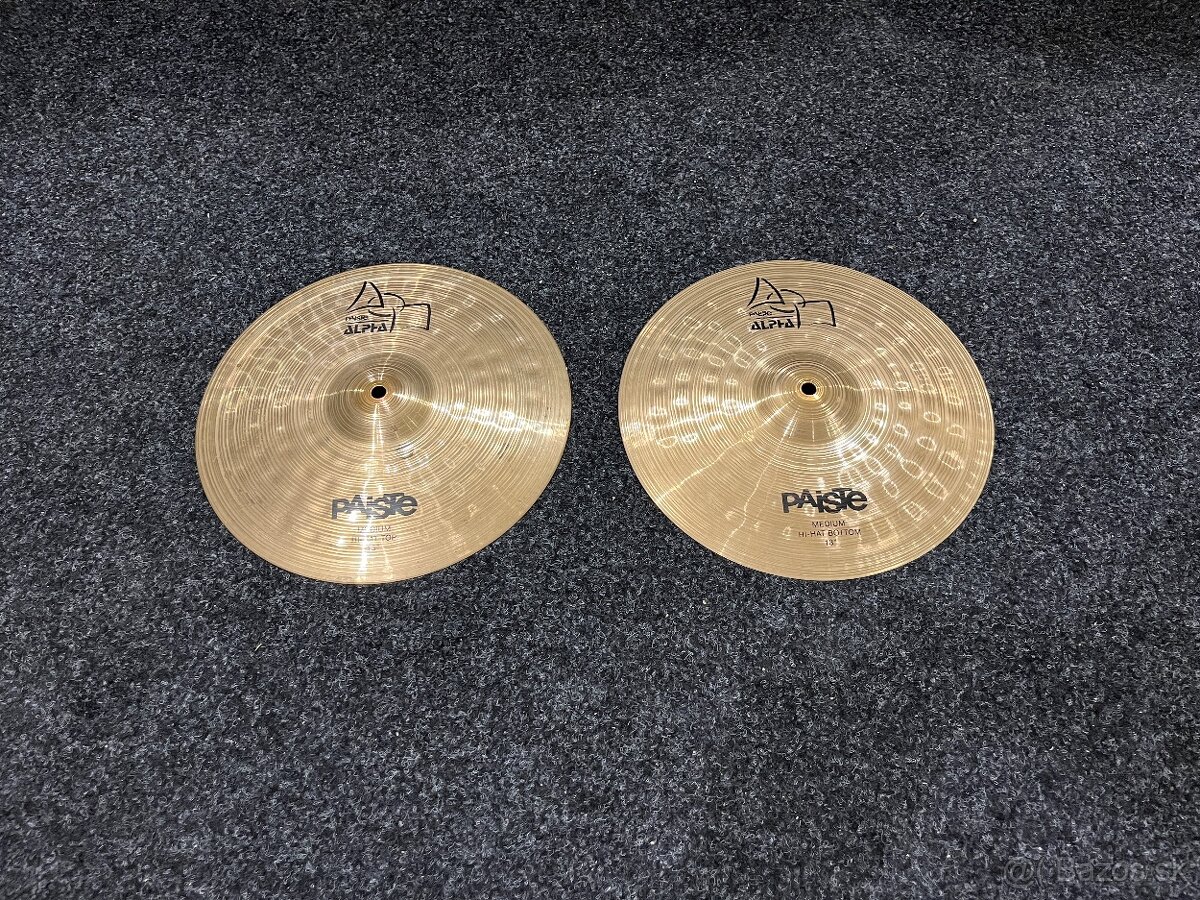 PAISTE ALPHA MEDIUM HI HAT 13"