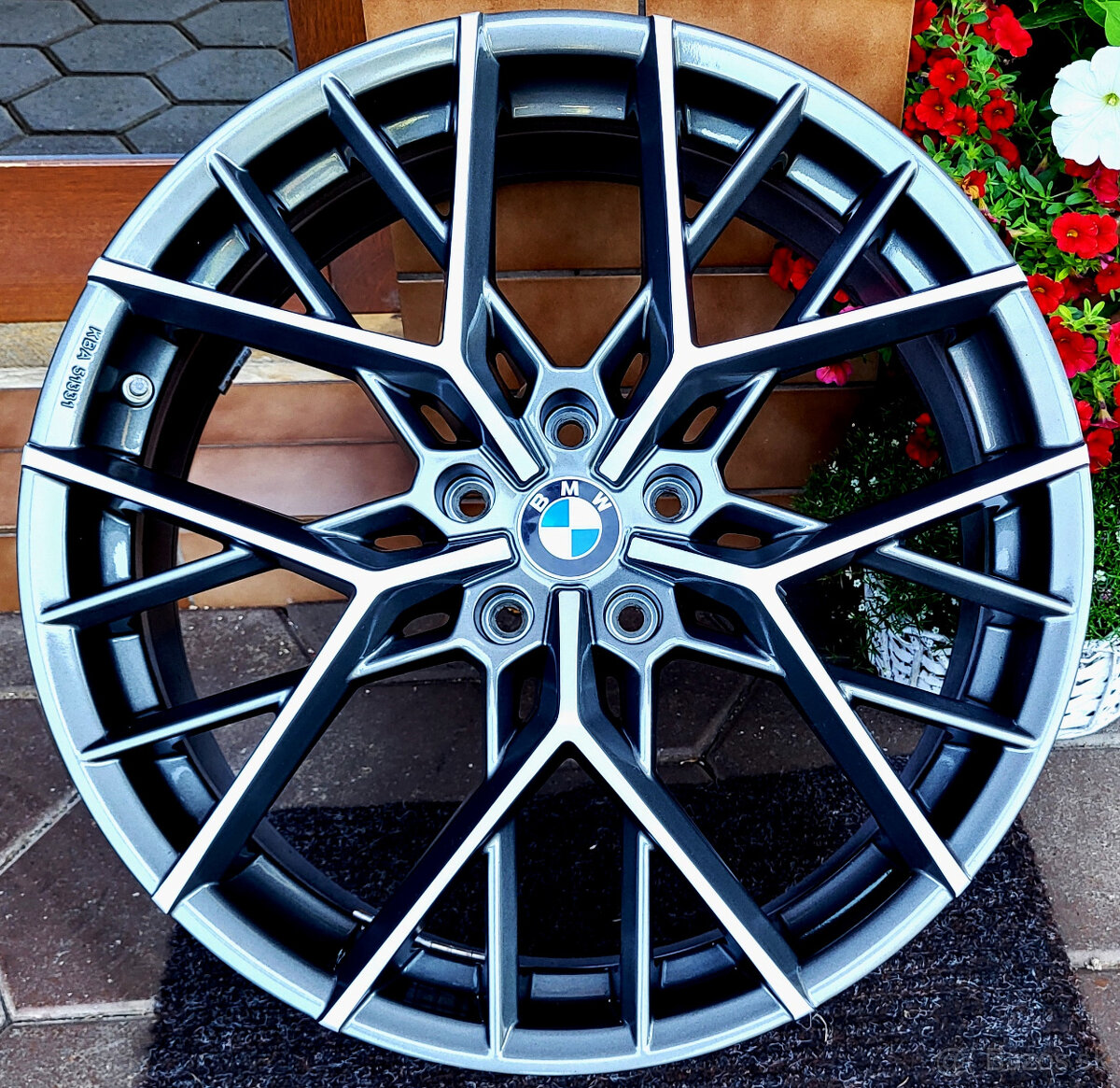 alu R21 5x120, bicolor, BMW 5, F10, F11 /+X3, X4.../ + pneu