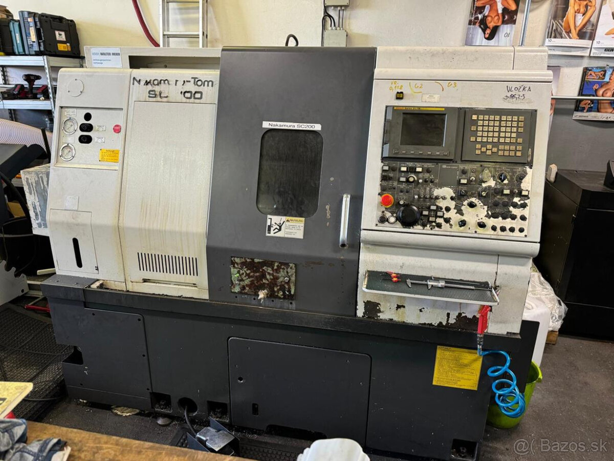 CNC soustruh Nakamura-Tome SC 200