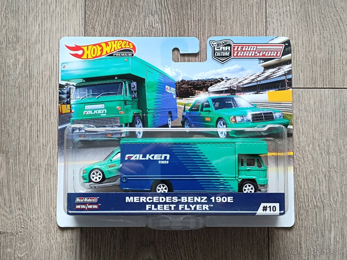 Hotwheels Mercedes Benz Team Transport Falken