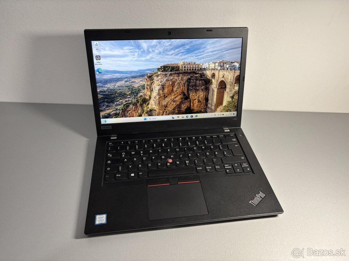 Lenovo ThinkPad L480, i5-8350U, 16GB RAM, 256GB SSD, Win11