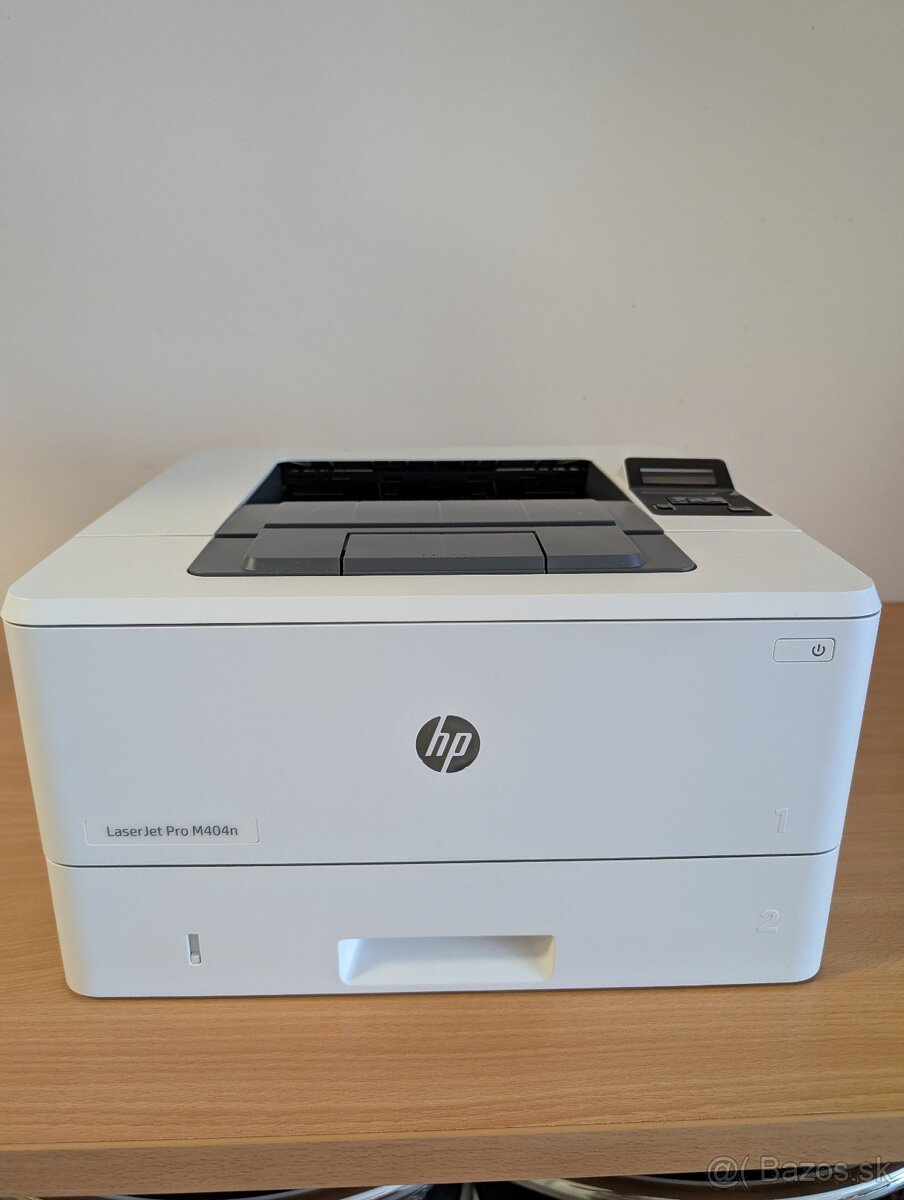 Čiernobiela laserová tlačiareň HP LaserJet Pro M404n