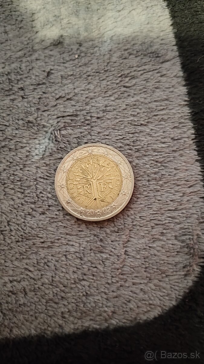 2€ Francúzsko 2002