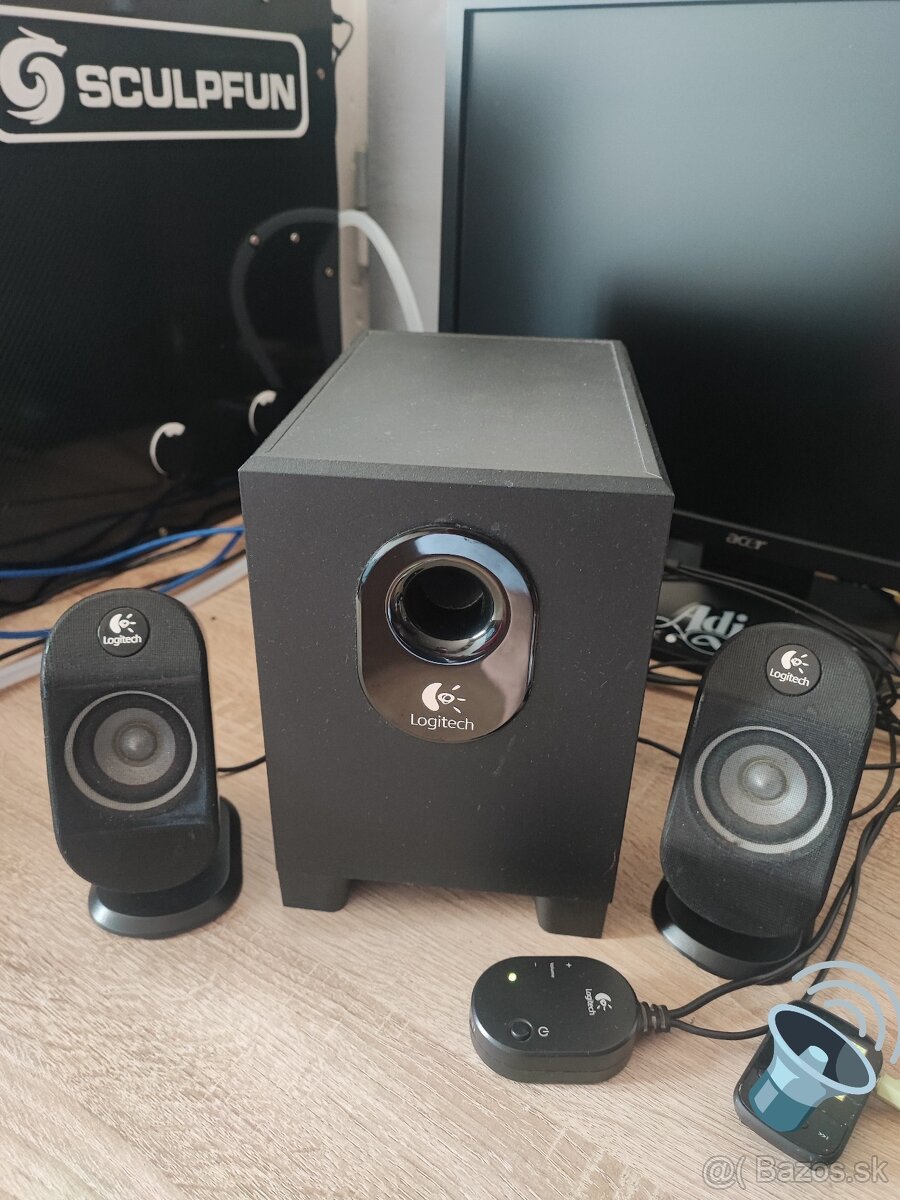 Logitech Reproduktory 2.1 Subwoofer