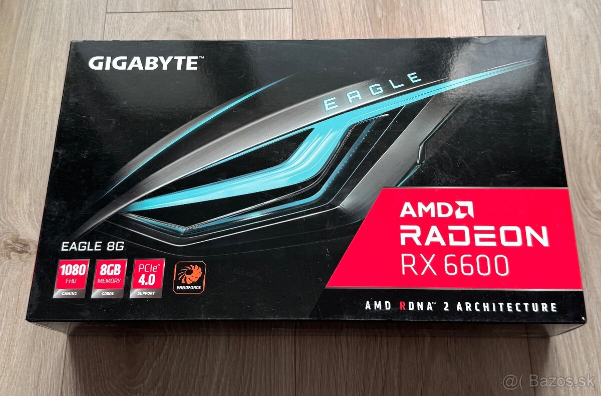 Radeon RX 6600 Eagle 8GB Gigabyte