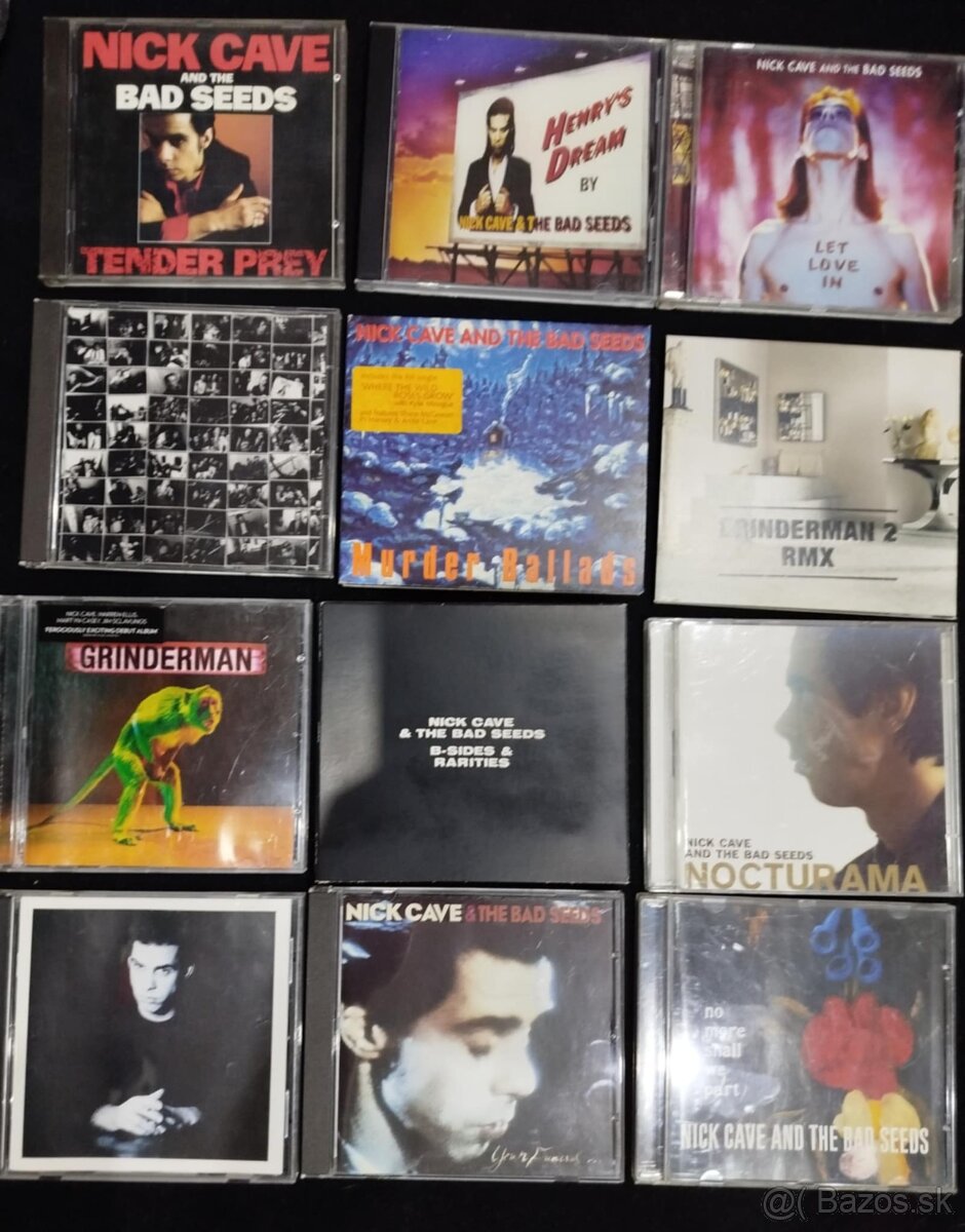 12 x cd NICK CAVE